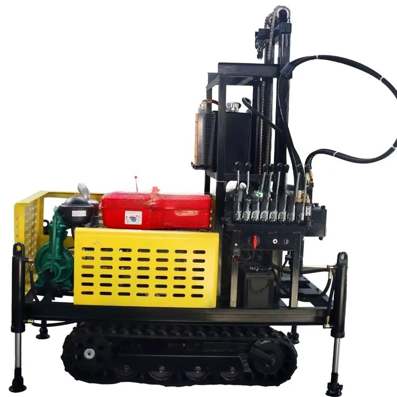 آلة الحفر المحمولة 100 متر جهاز حفر آبار المياه الصغيرة البناء آلة حفر آبار المياه المحمولة المورد