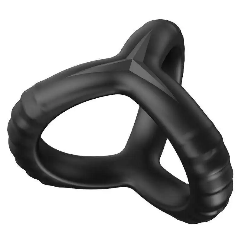 Medical grade silicone lock ring with open design for comfortable operation