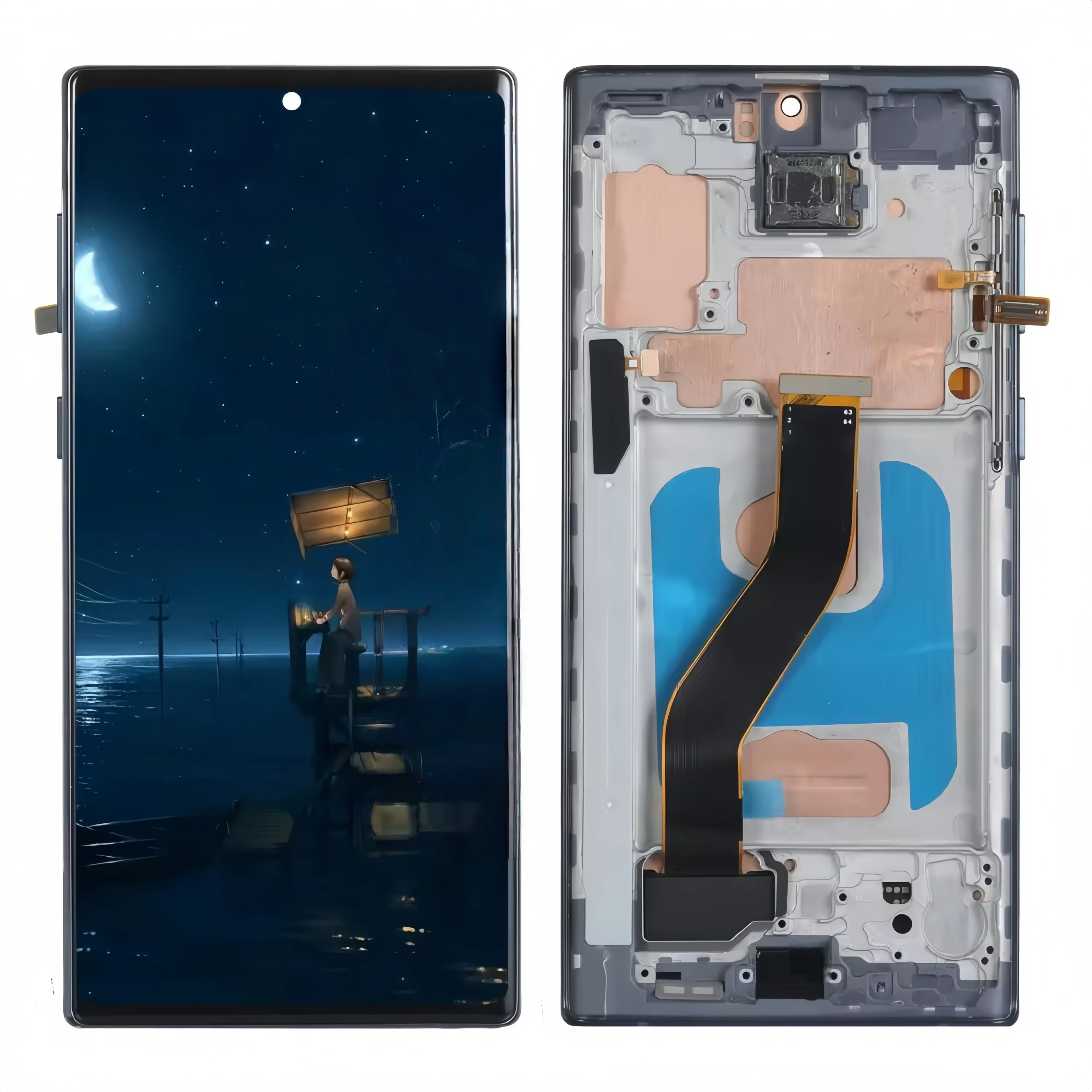new-olcd-screen-tft-screen-with-frame-suitable-for-samsung-galaxy-note10-sm-n971-n970-mobile-phone-accessories