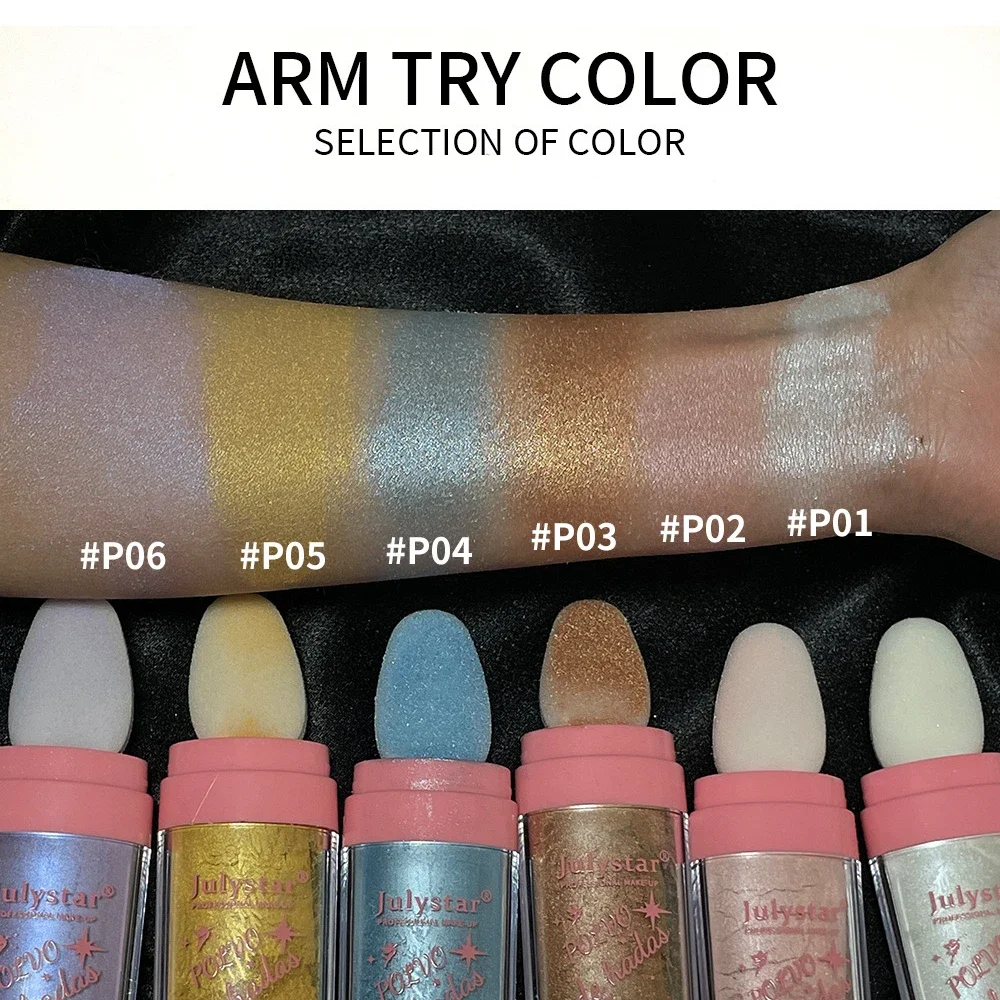 بودرة هايلايتر بيضاء ضوء القمر بريق لامع كونتور تظليل المنور للنساء الوجه الجسم بريق ماكياج النساء مستحضرات التجميل