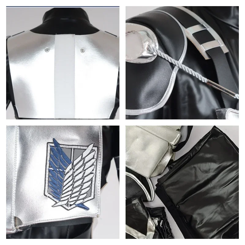 أزياء كوسبلاي إرين جايجر ليفي التأثيرية ميكاسا أكرمان زي مدرع