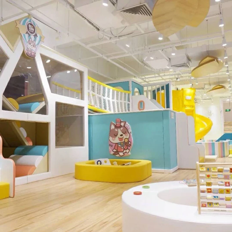 Kids Inclusive Junior Adventure Forest Theme Indoor Chinese Playground Luxury With Climbing Walls