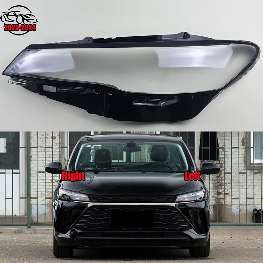 

Для Chevrolet Monza 2023-2024: Прозрачные крышки фар, плафоны, защитные колпаки для фар, сменные линзы из плексигласа (замена оригинальных)