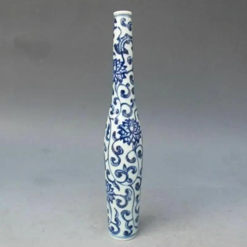 Esquisito Vecchio Vecchese Blu E Bianco Pintato A Mano Yr