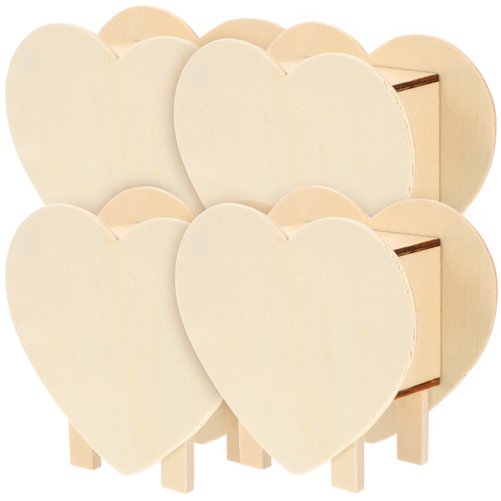 4pcs DIY Love Money Bank Wooden Saving Jar Kids Boys Container Travel Multi-function Coin Case Piggy Bank Storage