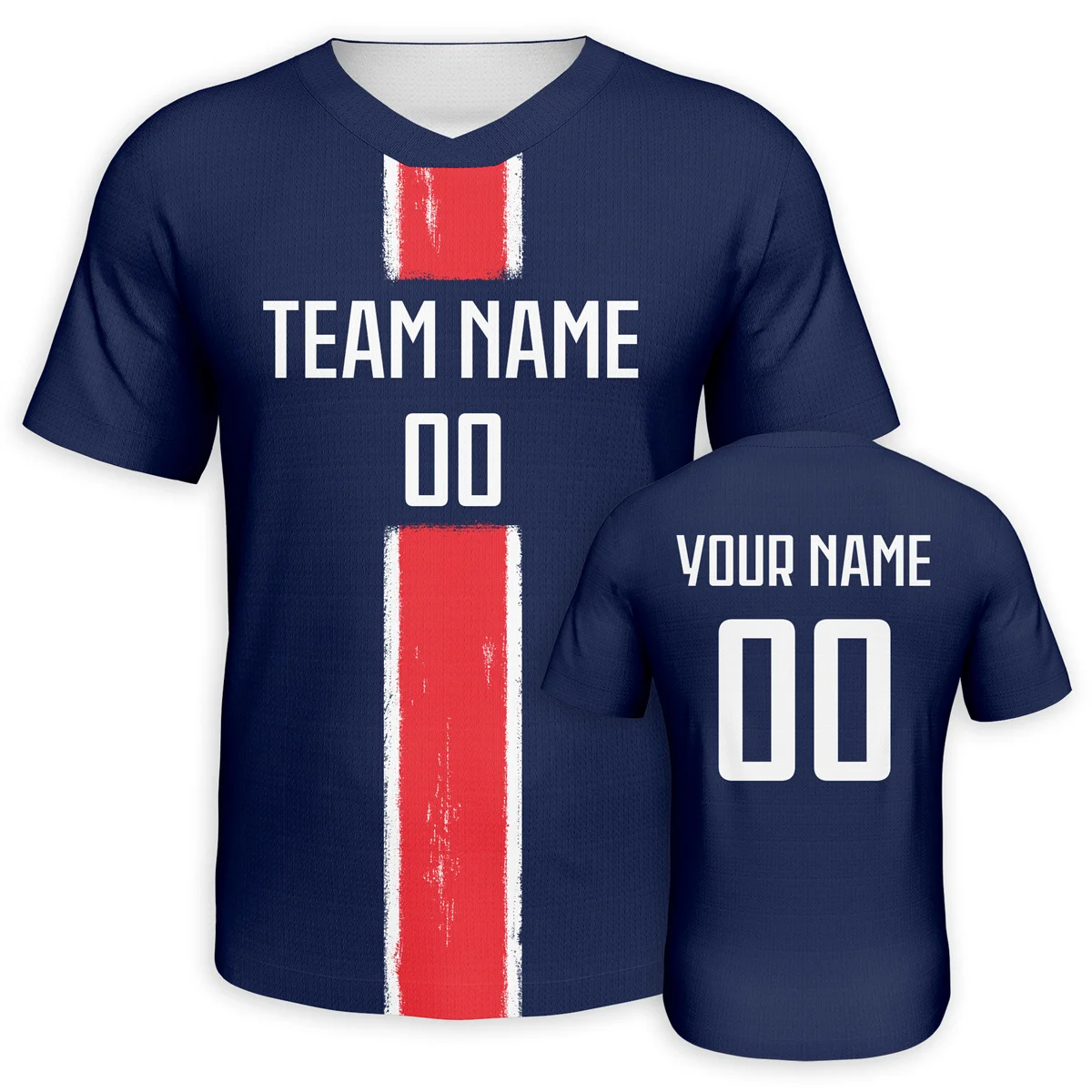 

Custom Soccer Jersey Sports Training Jersey Personalized Name Number Breathable Football Shirts Men Women Youth Fans Gifts