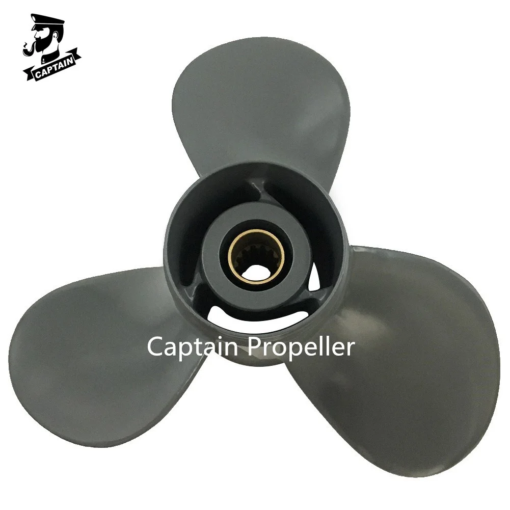 Captain Propeller 11x15 Fit Honda Outboard Engine BF35A BF40A BF40D BF45A BF50D BF50A BF60A 13 Tooth Spline 59130-ZV5-015AH