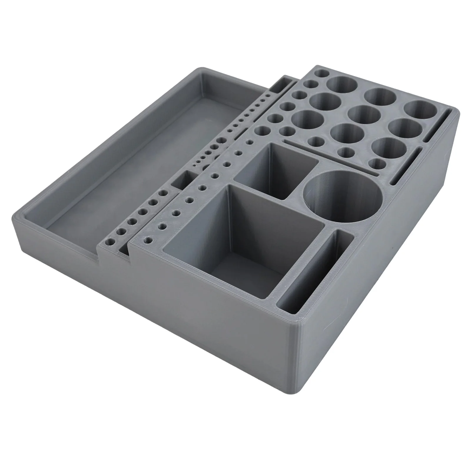 

Fly Tying Materials Storage Desktop Storage Rack Multiple Storage Holes Compact Fly Tying Tool Holder Fishing Tackle Storage