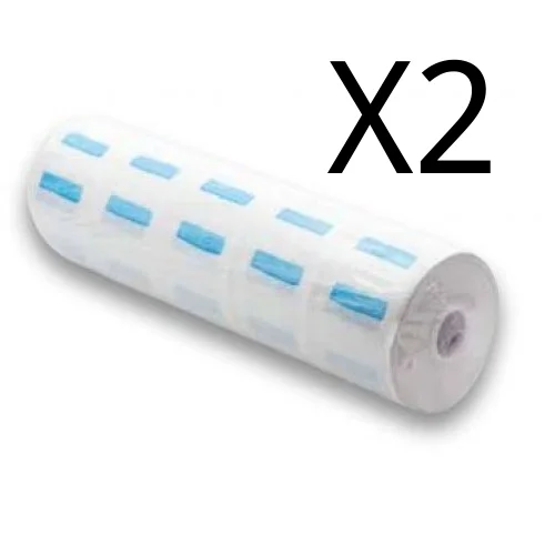 Pack of 10 rolls, each roll comes with 100 collars, paper for hairdressing and barbering necks plasticaps