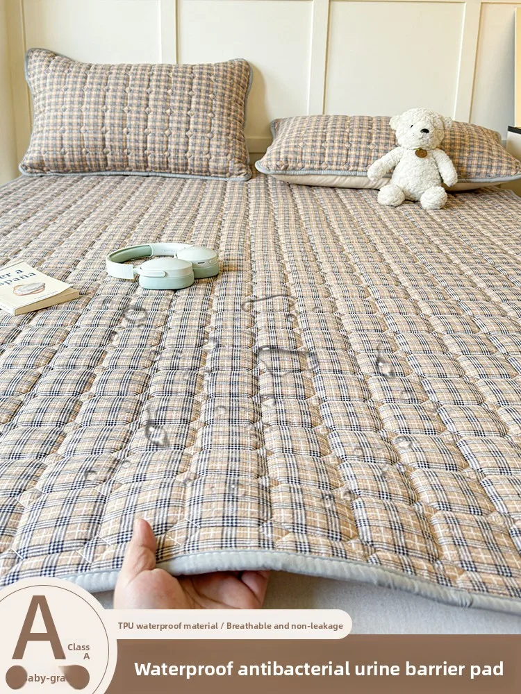 large-size-waterproof-washable-maternity-pad-child-adult-incontinence-pad-bedding-mattress-protection-pad-polyester-fiber