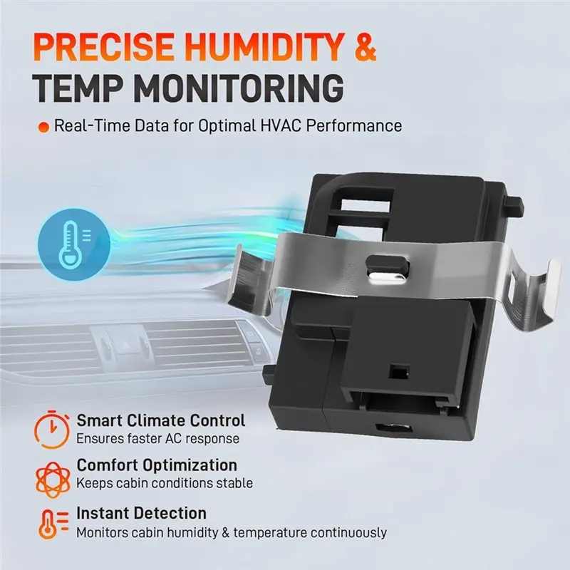 For Jeep, Dodge, Crysler 2011-2023 Compatible HVAC Humidity Sensor 55111389AF Replacement Part