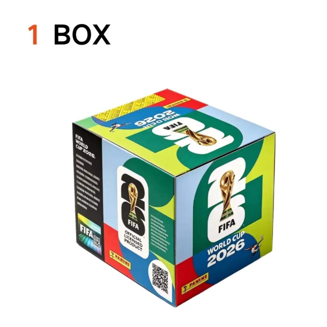 Panini FIFA World Cup 2026 Official Sticker Box, Sealed Hobby Box Collectible Soccer Stickers for Album Collection, Football Fan view 5