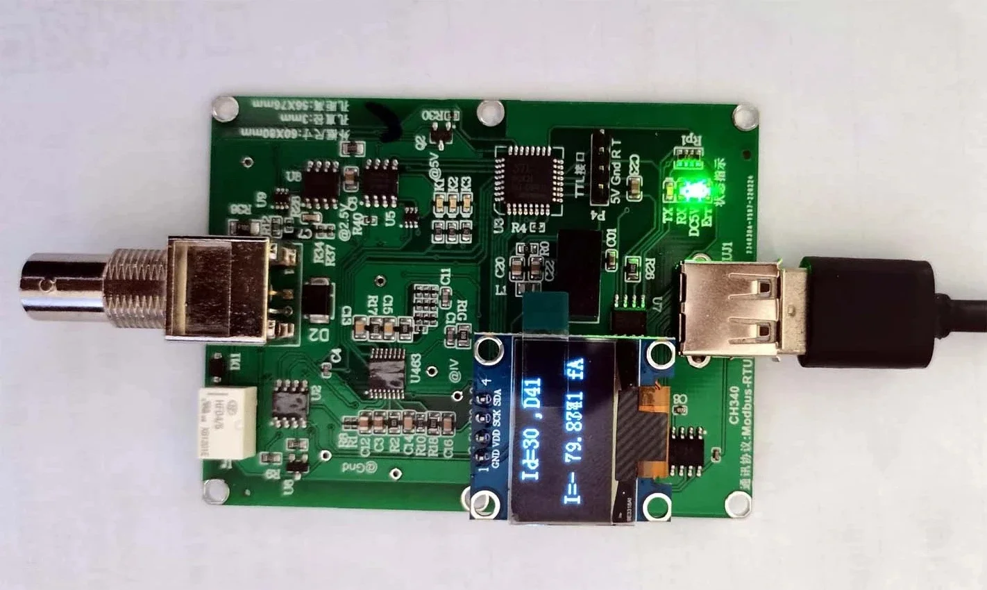 D41-USB wide range weak current measurement module 50pA-1A
