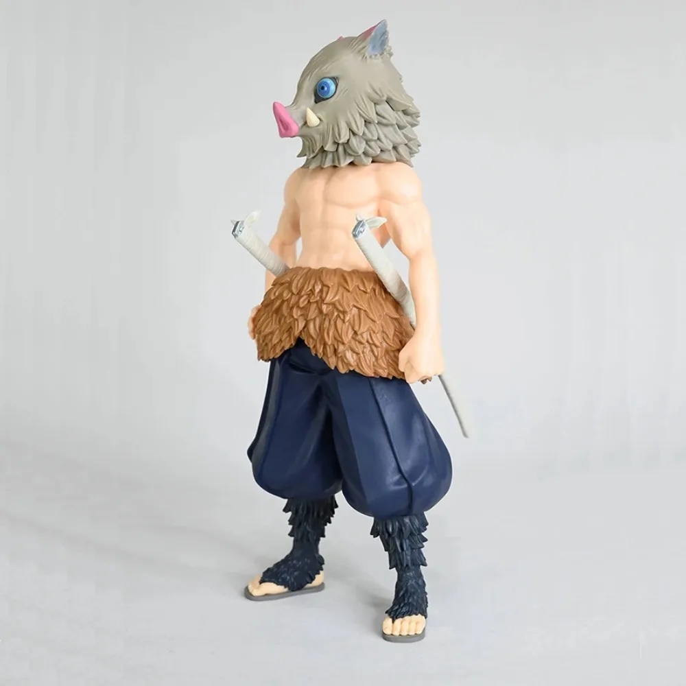 

In Stock Bandai Banpresto Demon Slayer Figurines Grandista GROS Hashibira Inosuke Anime Action Figure Model Toys Collection Gift