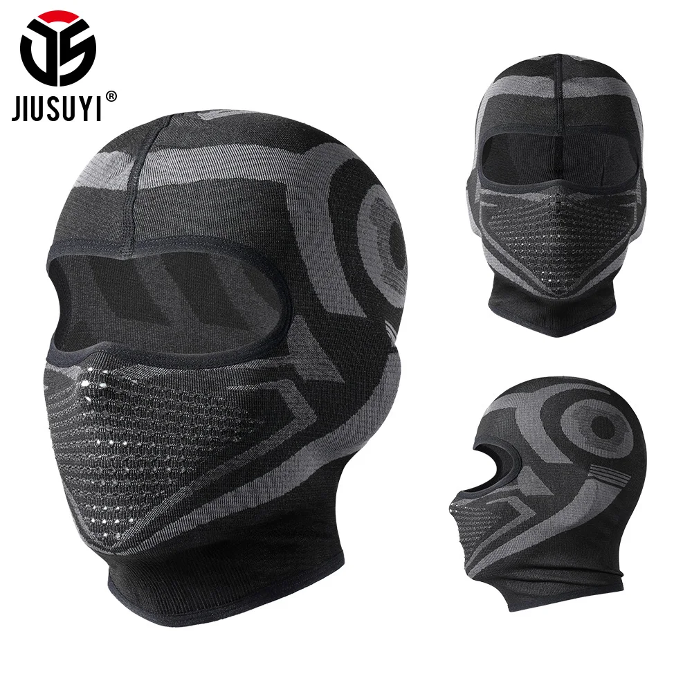 Winter Thermal Balaclava Full Face Mask Ski Outdoor Sports Bicycle Helmet Caps Windproof Beanies Hat Bandana Scarf Men Women