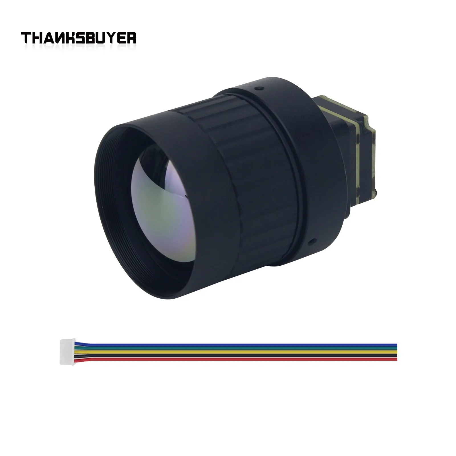 640X512 13MM/19MM/25MM/35MM/50MM Objektiv Wärmebildkamera für FPV-Drohnen mit CVBS-Schnittstelle Langwellige IR 12um Mikrokameramodul