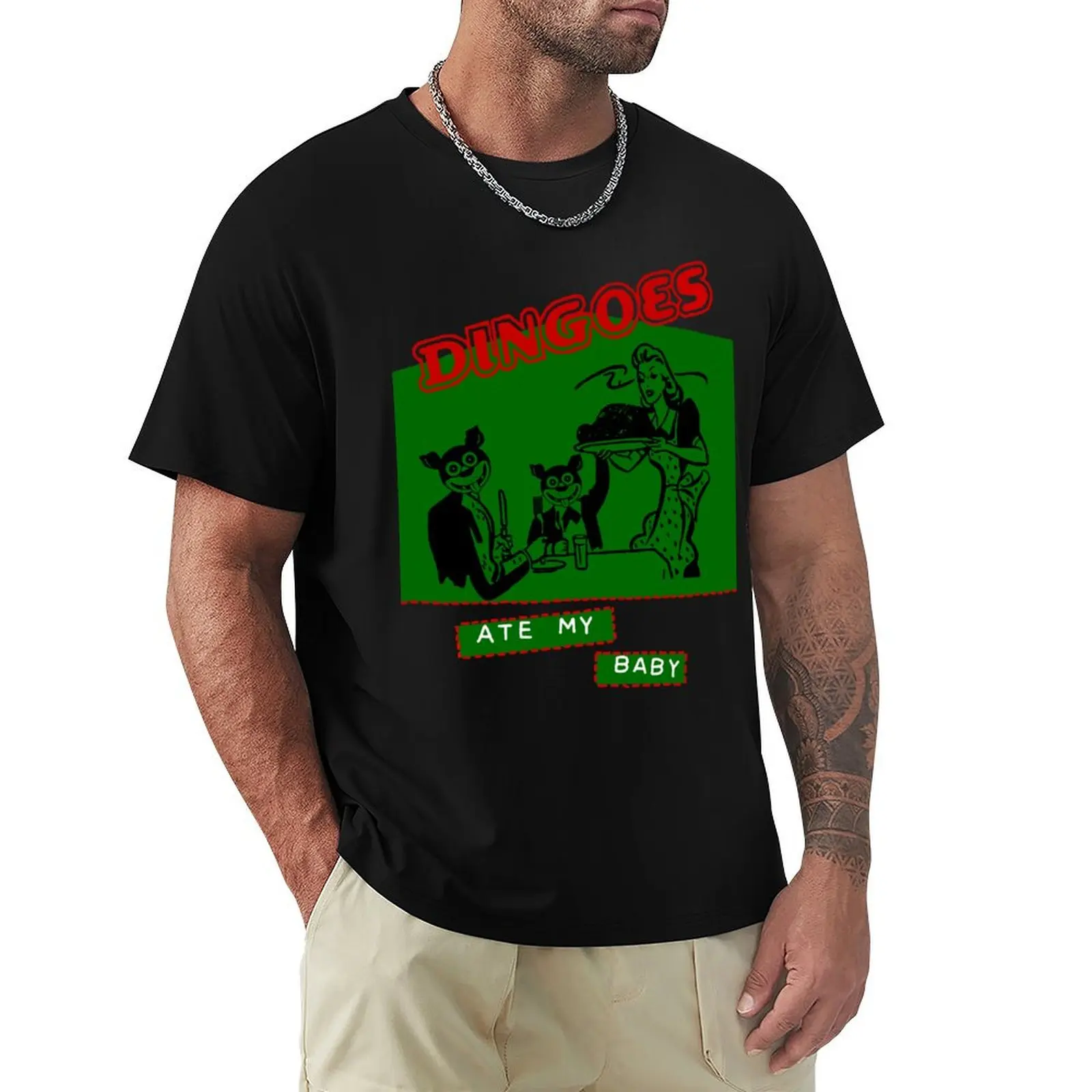 Dingoes Ate My Baby T-Shirt Standard Fit Solid Tee Shirt