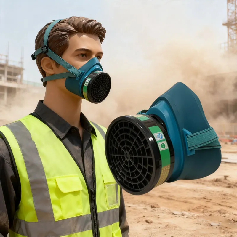 Protective Masks Gas Mask Industrial Respirator Protection Security Protection Tools Self Suction Filter Mask Formaldehyde Spray
