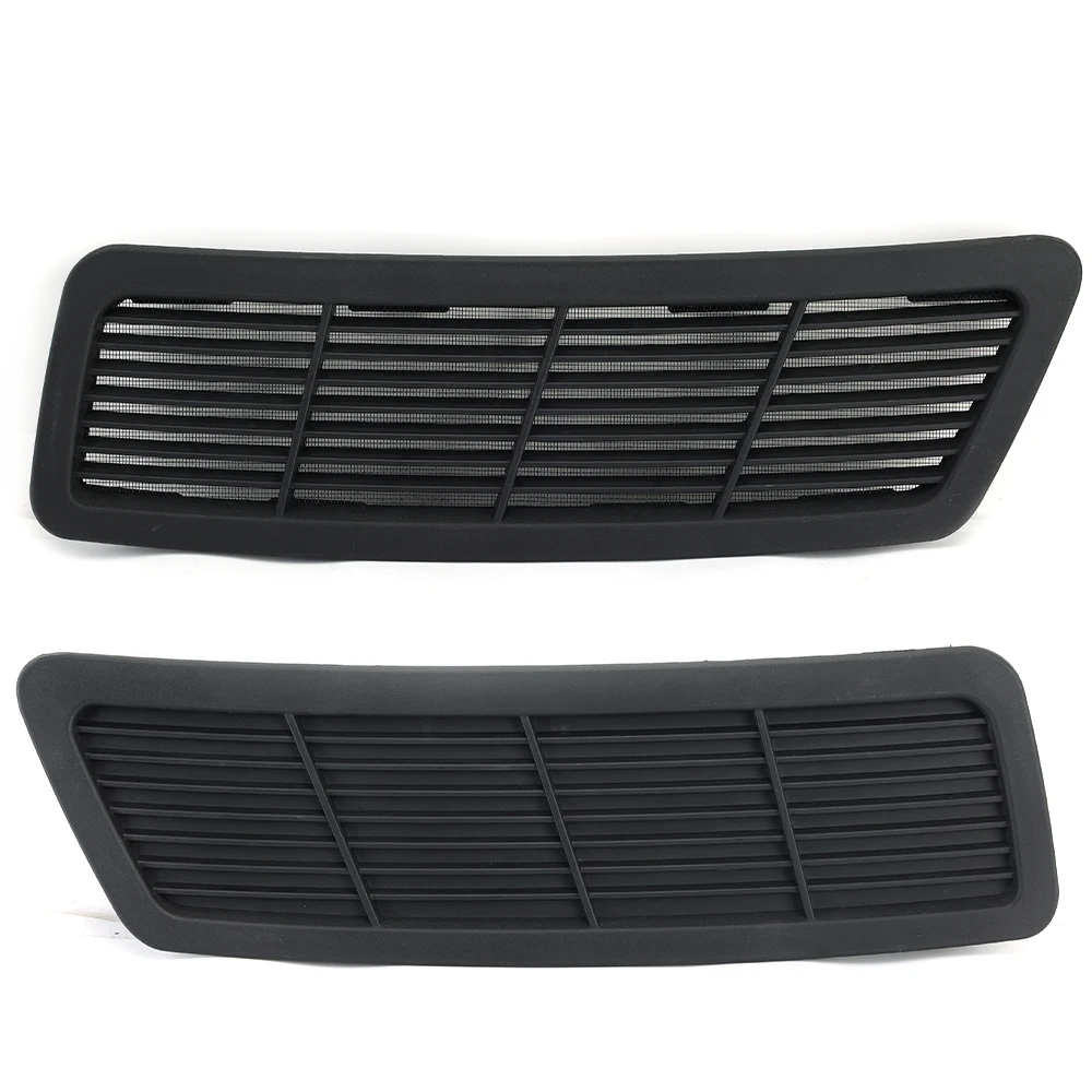 Hood Grill Air Intake for Ford Transit 2015- 2020 ABS Black Replacement Exterior Fender Bonnet Vent Grille Car Accessories