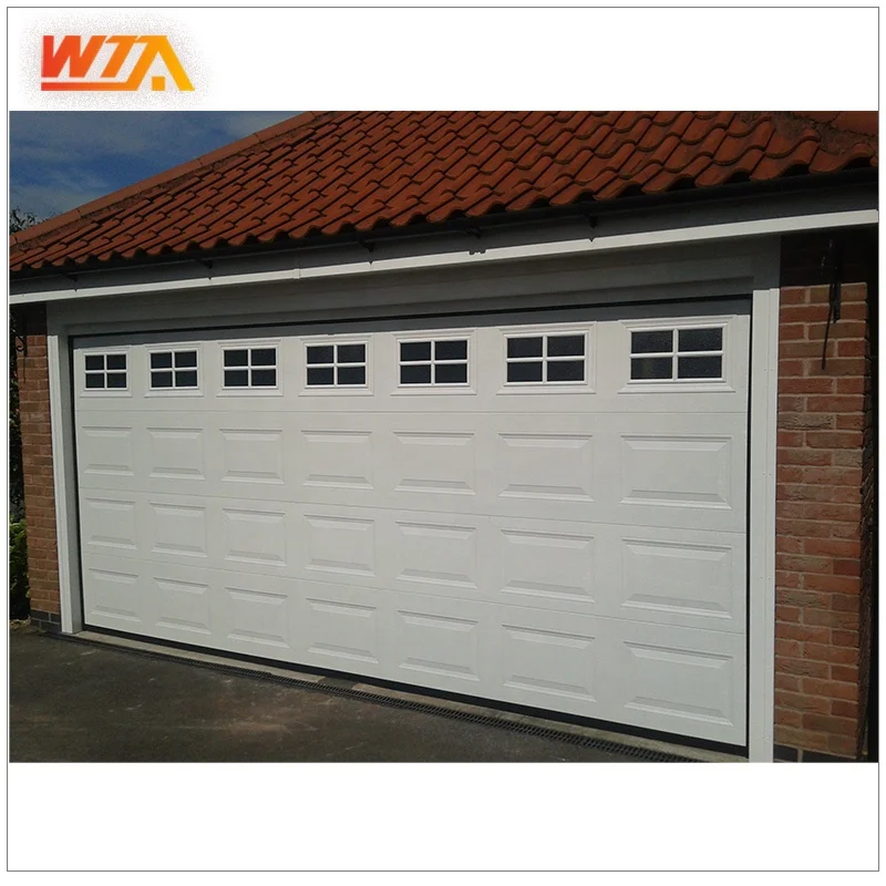 

Customized Modern Remote Control Home Villa Waterproof Rolling up Steel Panel Carport Garage Door