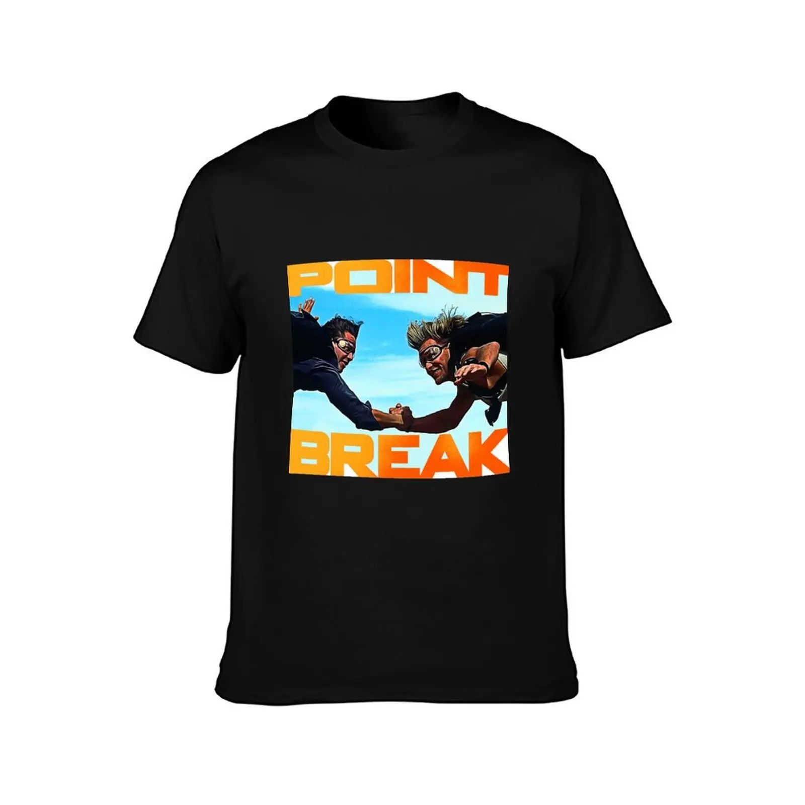 Point Break T-Shirt Athletic Quick Dry T-Shirt for Men