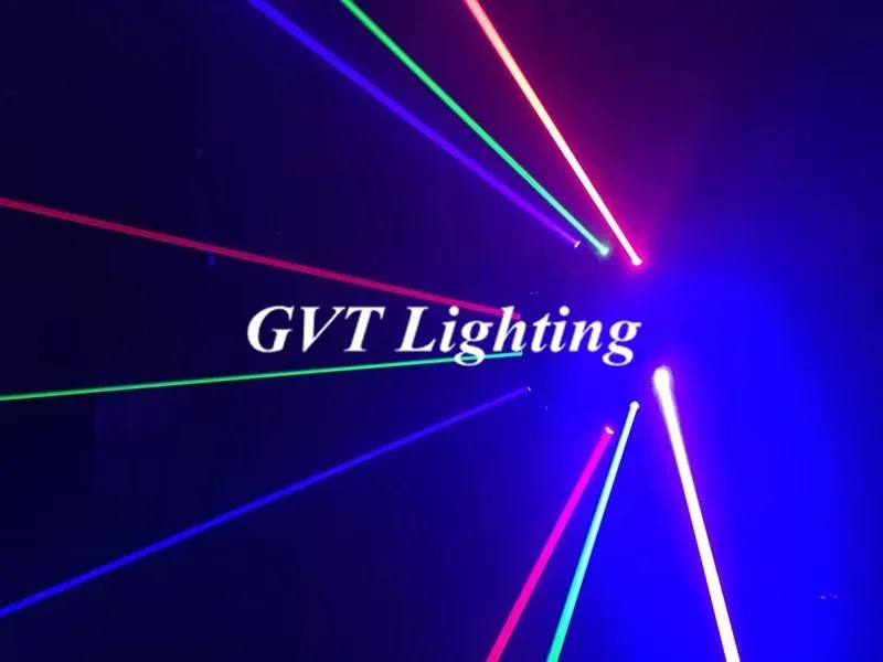تصميم جديد جودة عالية 16CH RGB العنكبوت ضوء DMX512 9 عيون العنكبوت تتحرك رئيس أضواء الليزر ل DJ ديسكو بار تظهر المرحلة الإضاءة