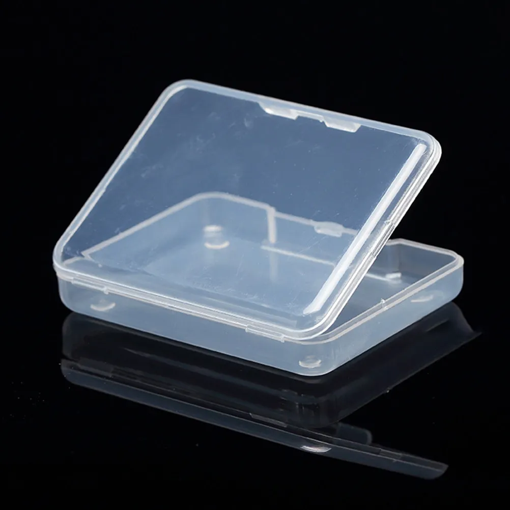20Pcs Plastic Storage Case Hard Jewelry Holder Compact Container for Rings Beads Mini Accessories Storage Box