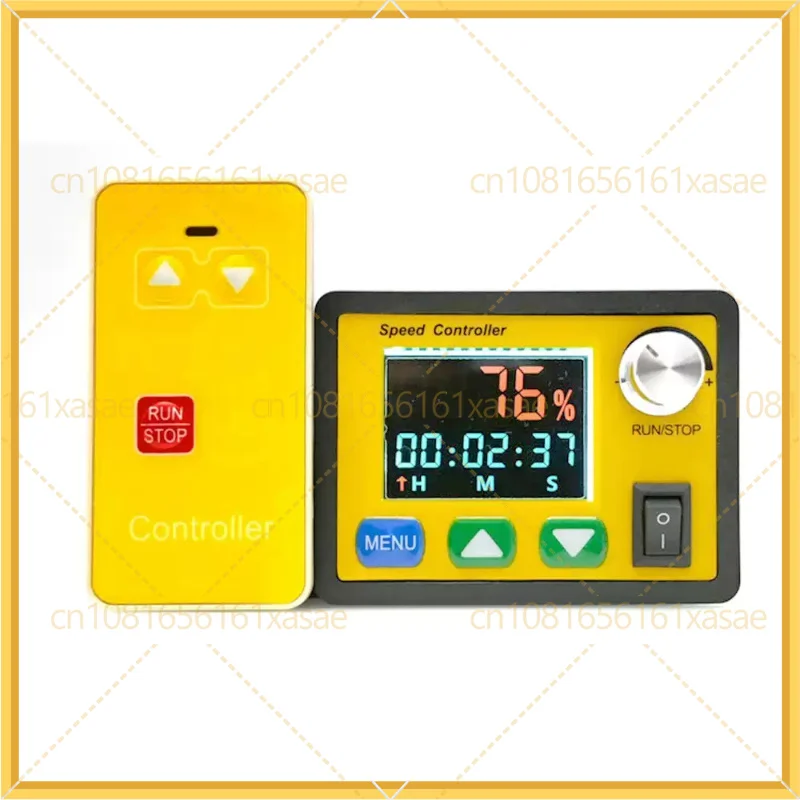DC6‑55V 30A Wireless Remote Brushed DC Motor Speed Controller With Tachometer Timer