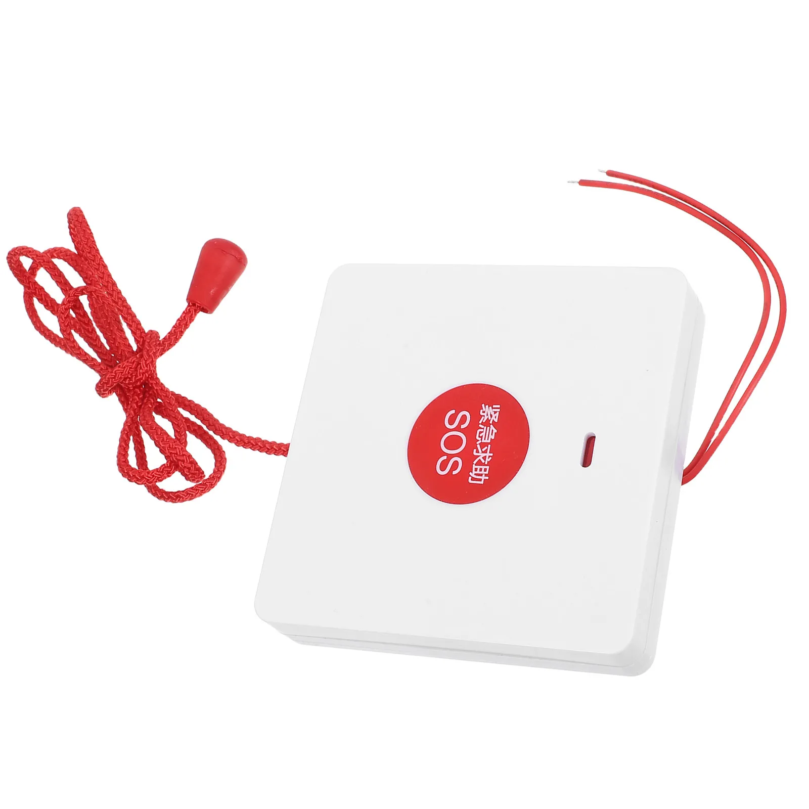 

Emergency Evacuation Alarm Panel Manual Call Point Pull Cord Panic Button Wall Mounted Fire Alarm System for Home Office Elderly