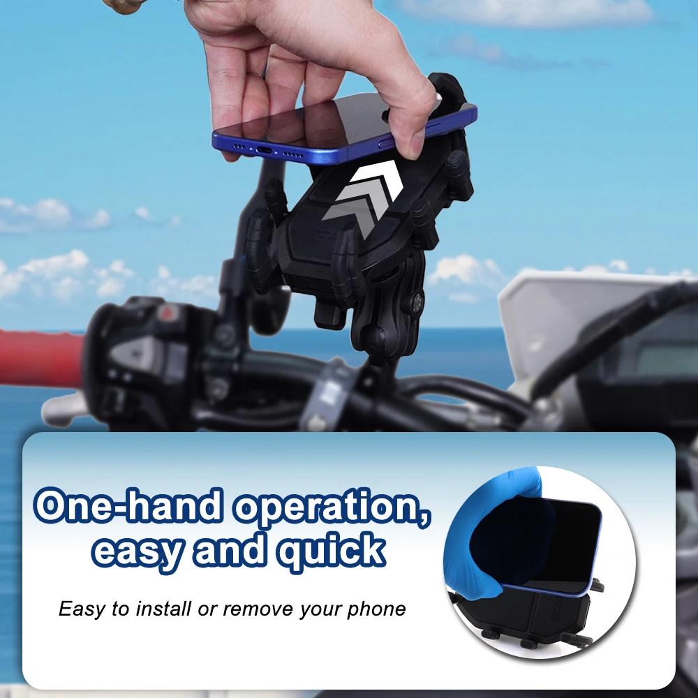 Motorcycle GPS Navigation Plate Bracket Phone Holder Bracket Quick Release Phone Holder Mount 650NK 650 NK 2016-2021 For CFMOTO