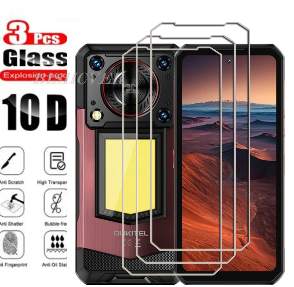 

9H Tempered Glass For OukitelWP56 6.8" Oukitel WP56 Oukitel WP 56 Screen Protective Protector Cover Film