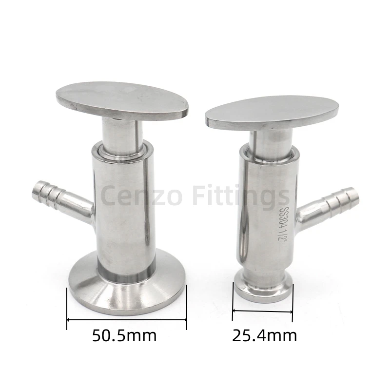 Detalle 4 de Electroválvula Sanitary Beer Sampling Valve Tri Clamp 1/4\ Otras válvulas