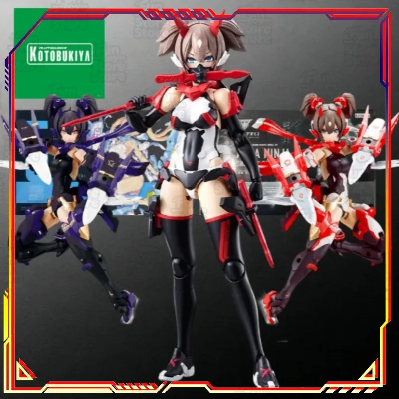 

Kotobukiya Megami Device Asra Ninja Kuroyuki Kage Koromo Aoi 1/1 Assembly Model Kit Articulated Figure Toy PVC Collectible
