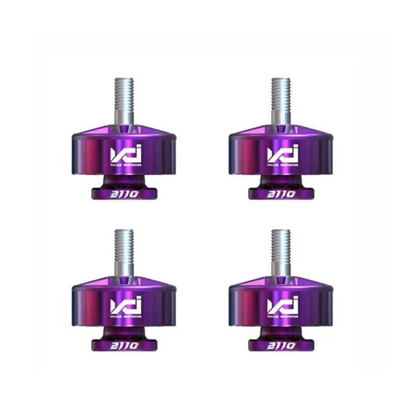 VCI YUKI Edition 2207Pro 2110KV Brushless FPV Motor Purple High Thrust 6S 5‑Inch Freestyle Racing Quadcopter Drone Motor