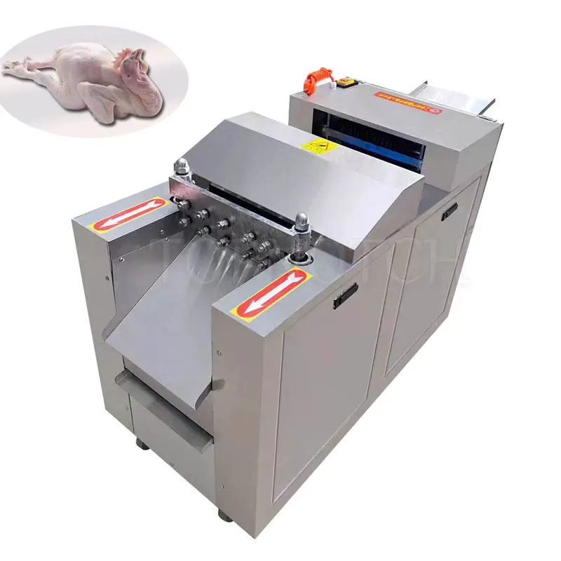 Fast Frozen Meat Cube Cutting Machine Frozen Chicken Duck Meat Beef Dicer Cutter Whole Chicken With Bone Dicing Machine