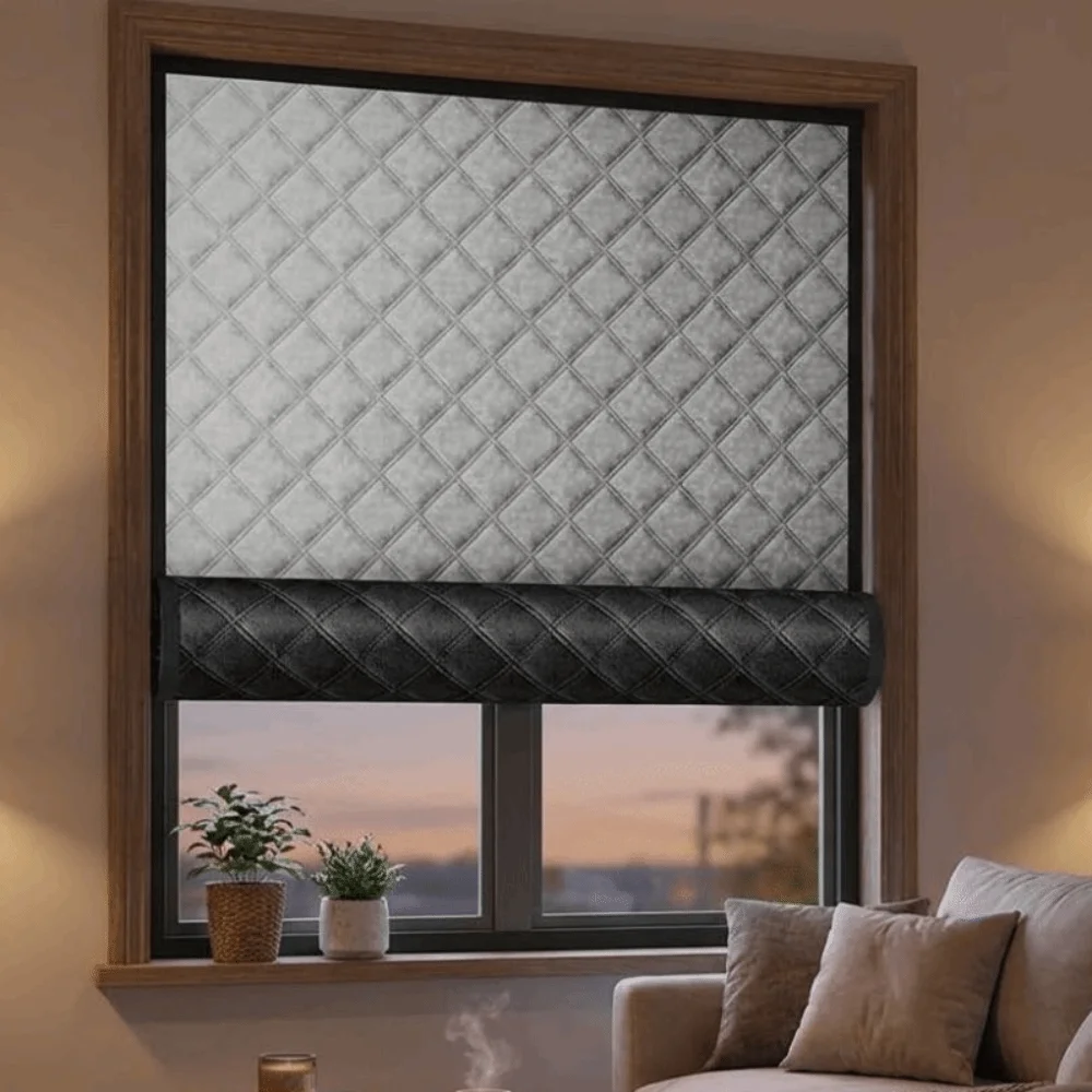 Self-Adhesive Soundproof Curtains Windproof Double Thickened Blackout Curtains Cold and Heat Insulation Noise Reduction