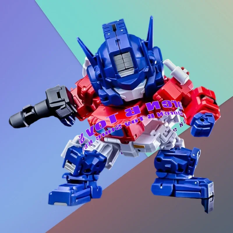 Cabeza grande cuadrada mágica, MS-TOYS a pequeña escala, MS-G04 MS-G04B, camión Mukudo oscuro, modelo de juguete de transformación para niño