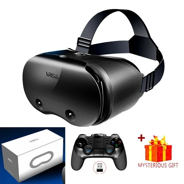 AyeBeau 3D Virtual Reality VR-Brille für iPhone, Android, Smartphone, Handy, Helm, Headset, mit echten Linsen, Schutzbrillen 6