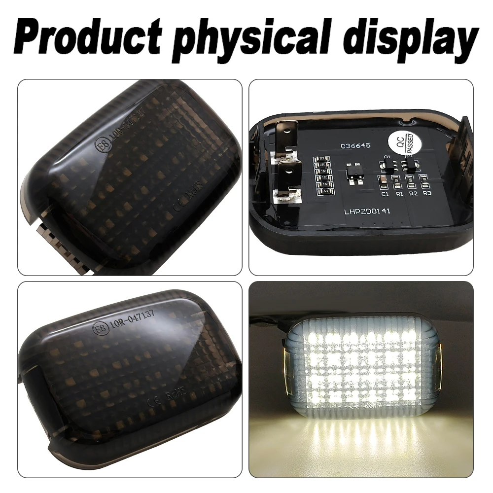 2 szt. Lampki wewnętrzne LED 6000K do Forda Transit 150/250/350/350 HD Van 2015-2024, oświetlenie wnętrza i przestrzeni ładunkowej