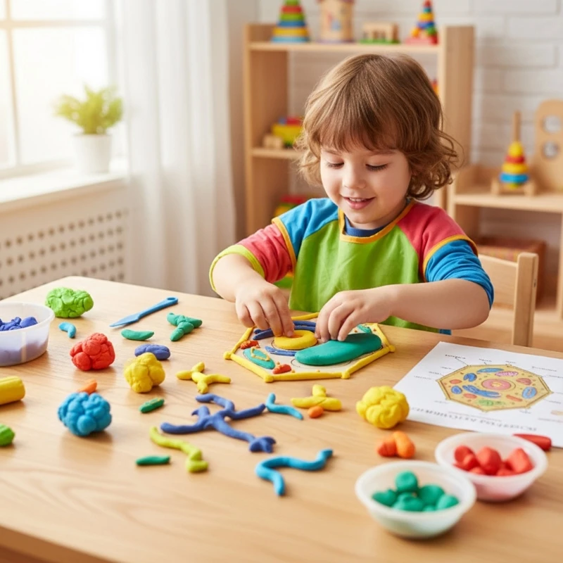 User Friendly Cell Structure Modeling Set Biology Teaching Aid Suitable for Classroom Labs Homeschool Activity