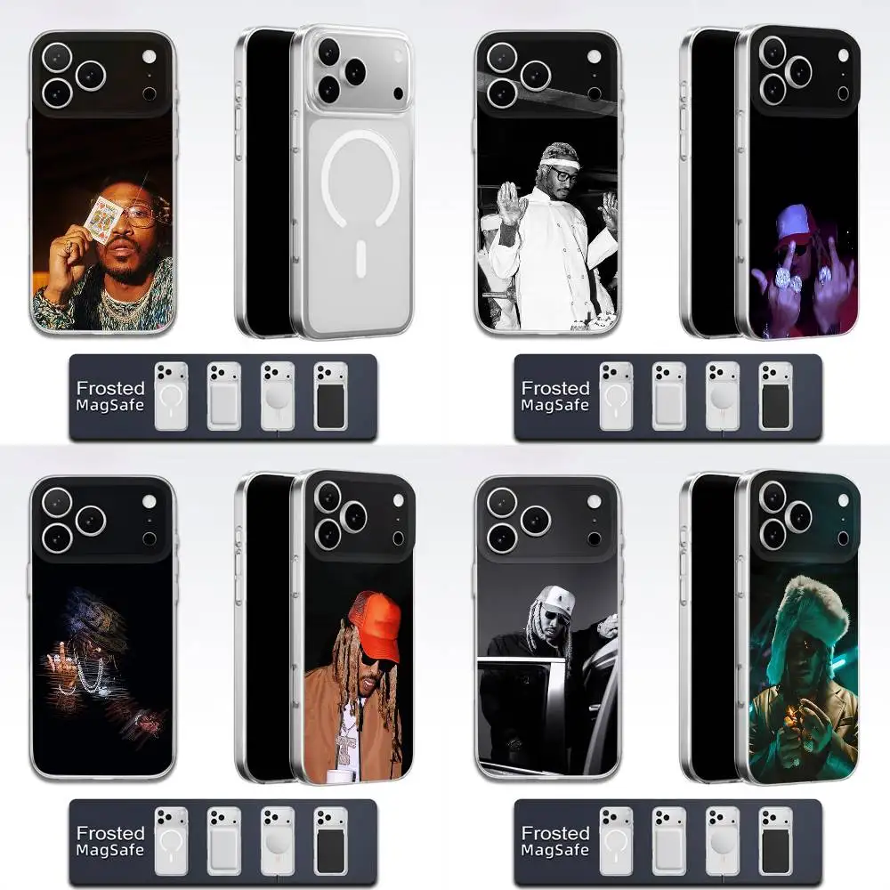 Rapper F-Future Phone Case For iPhone 17,16,15,14,13,12,11,Pro,Max,Plus,E,Air,Mini Magsafe Transparent