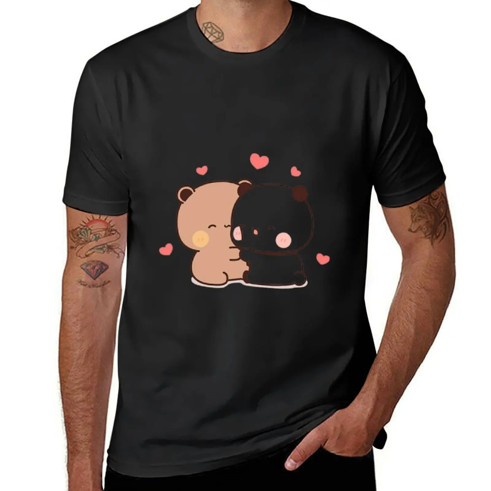

bubu dudu T-Shirt cute clothes anime clothes Aesthetic clothing black t-shirts for men