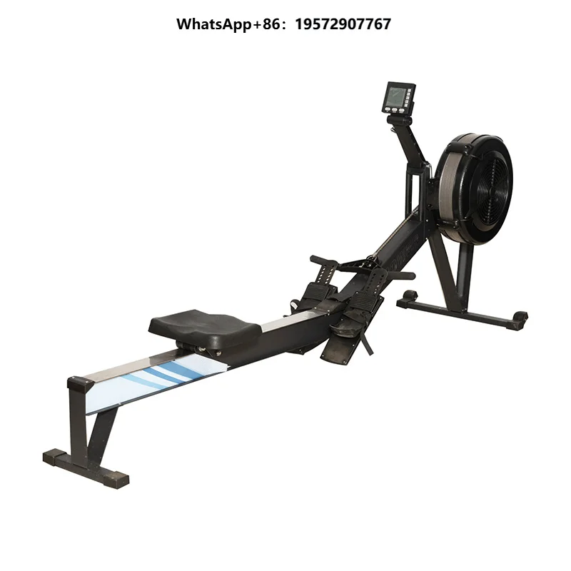 New Design Indoor Rowing Machine Fitness Gym Air Rower Equipment for Home Use Commercial Club