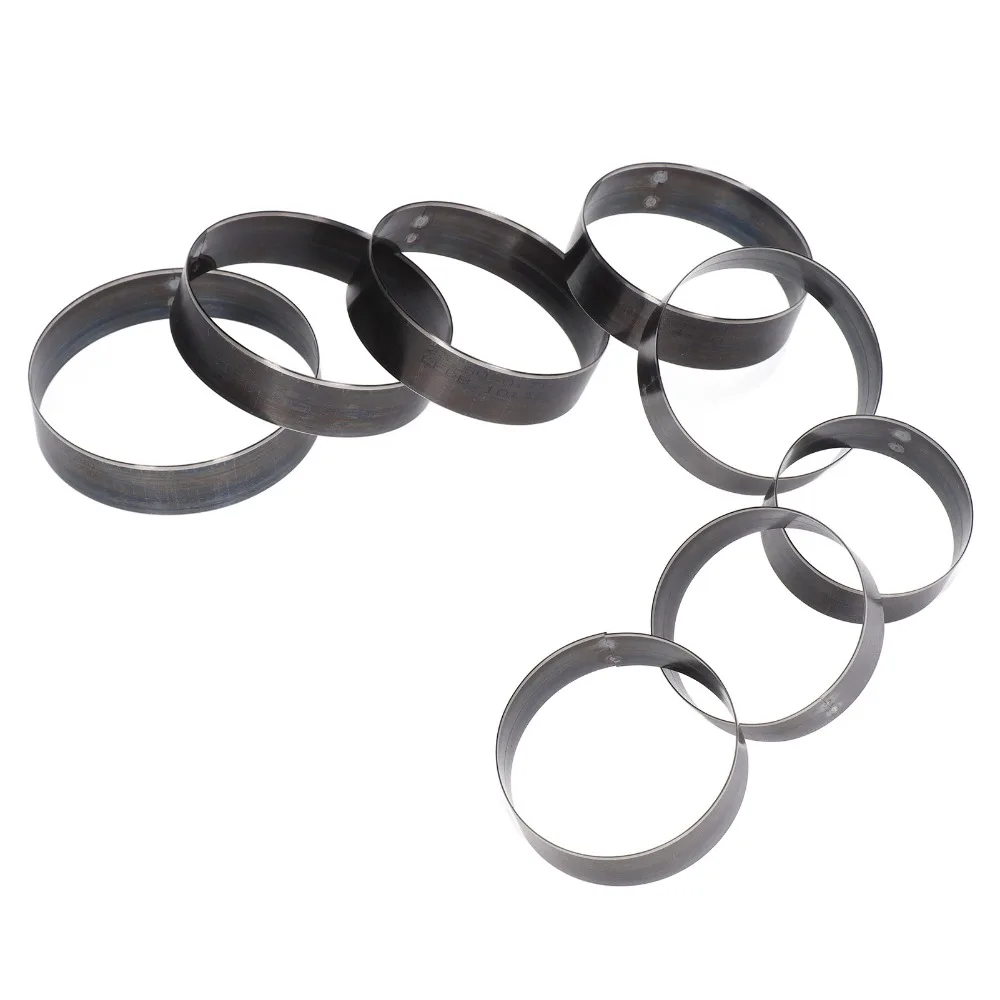 

8PCS Round Shape Leather Cutting Dies Set with Storage Case Belt Hole Puncher Leather Hole Punch Tool Alloy Steel