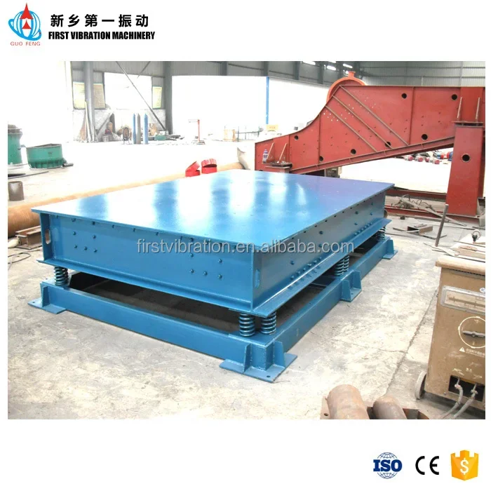 High effective cement concrete electric automatic vibration table