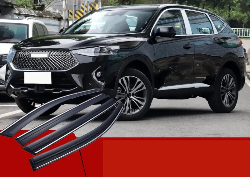 

Автомобильный оконный козырек для Haval F7 F7X, дефлектор от солнца и дождя, защита от дождя, солнцезащитный козырек от дождя