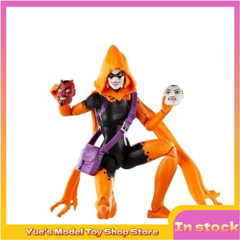 

【In Stock】Marvel Spider-Man Halloween Female Evil 6-inch Action Figure Animation Model Toy Collection Gift