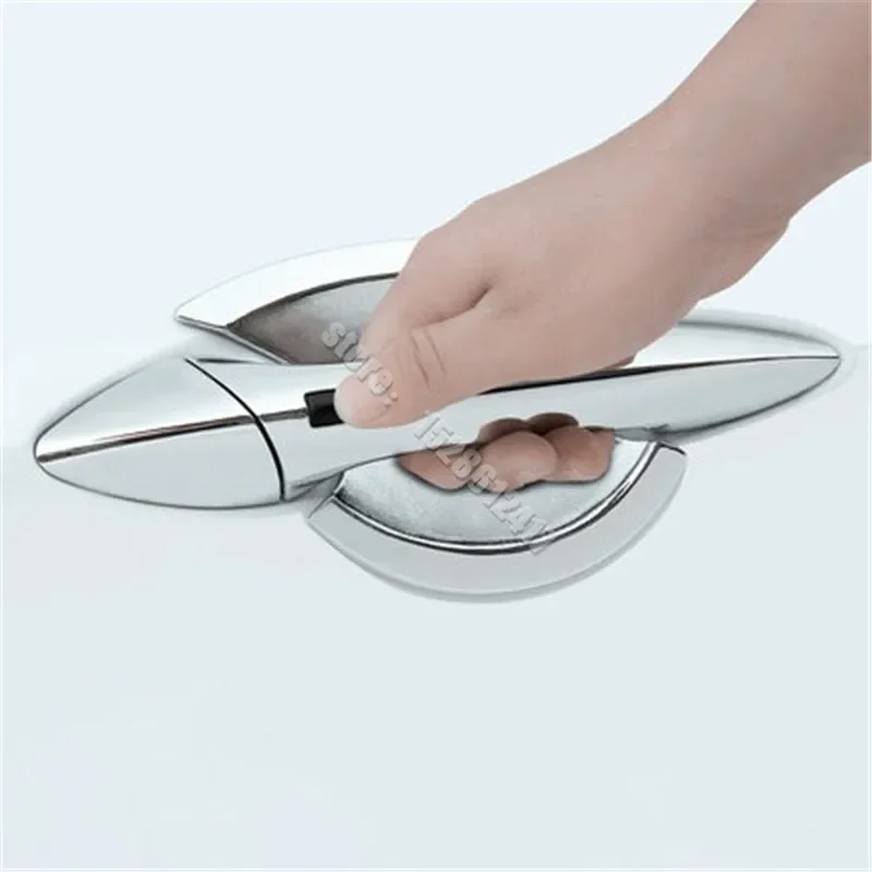 ABS Chrome Door Handle Cover Door Handle Bowl Trim Car Accessories for 2011 2012 2013 2014 2015 2016 HYUNDAI ELANTRA