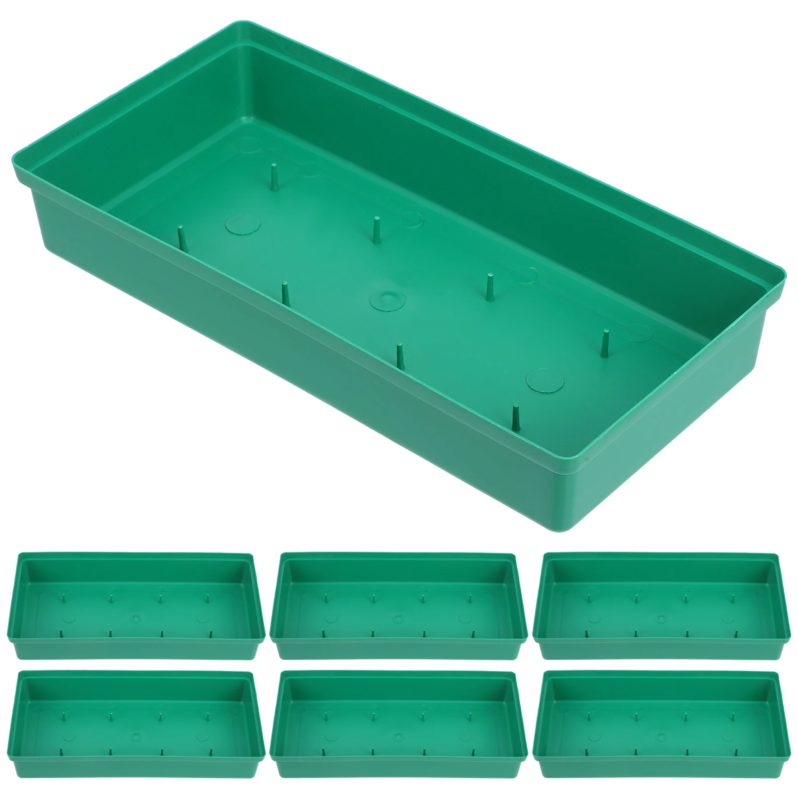 꽃꽂이용 폼 트레이 10개 플라스틱 플로랄 베이스 볼 DIY 식물 스탠드 도구 홀더 진흙 용기 공예 용품