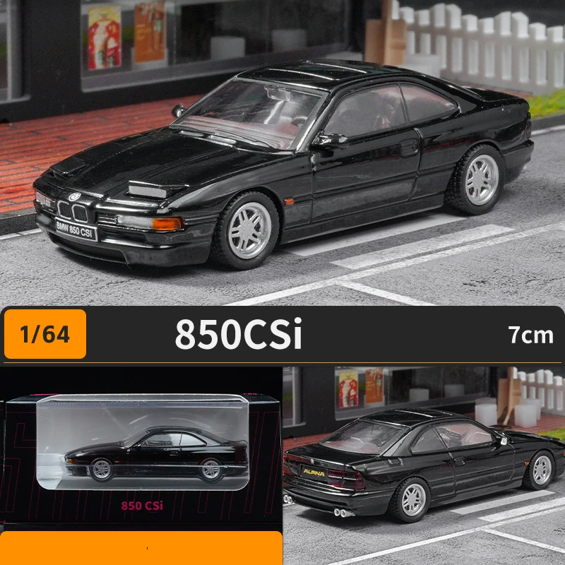 

1:64 BMW 850 CSi Alloy Car Diecasts & Toy Vehicles Car Model Miniature Scale Model Car For Children